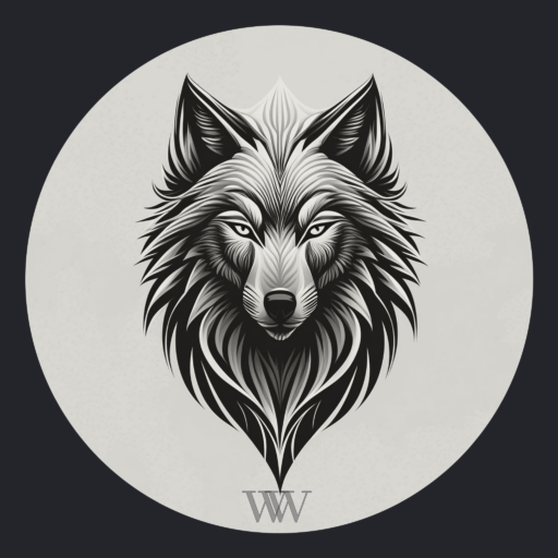 Gray Wolf Web Design Logo